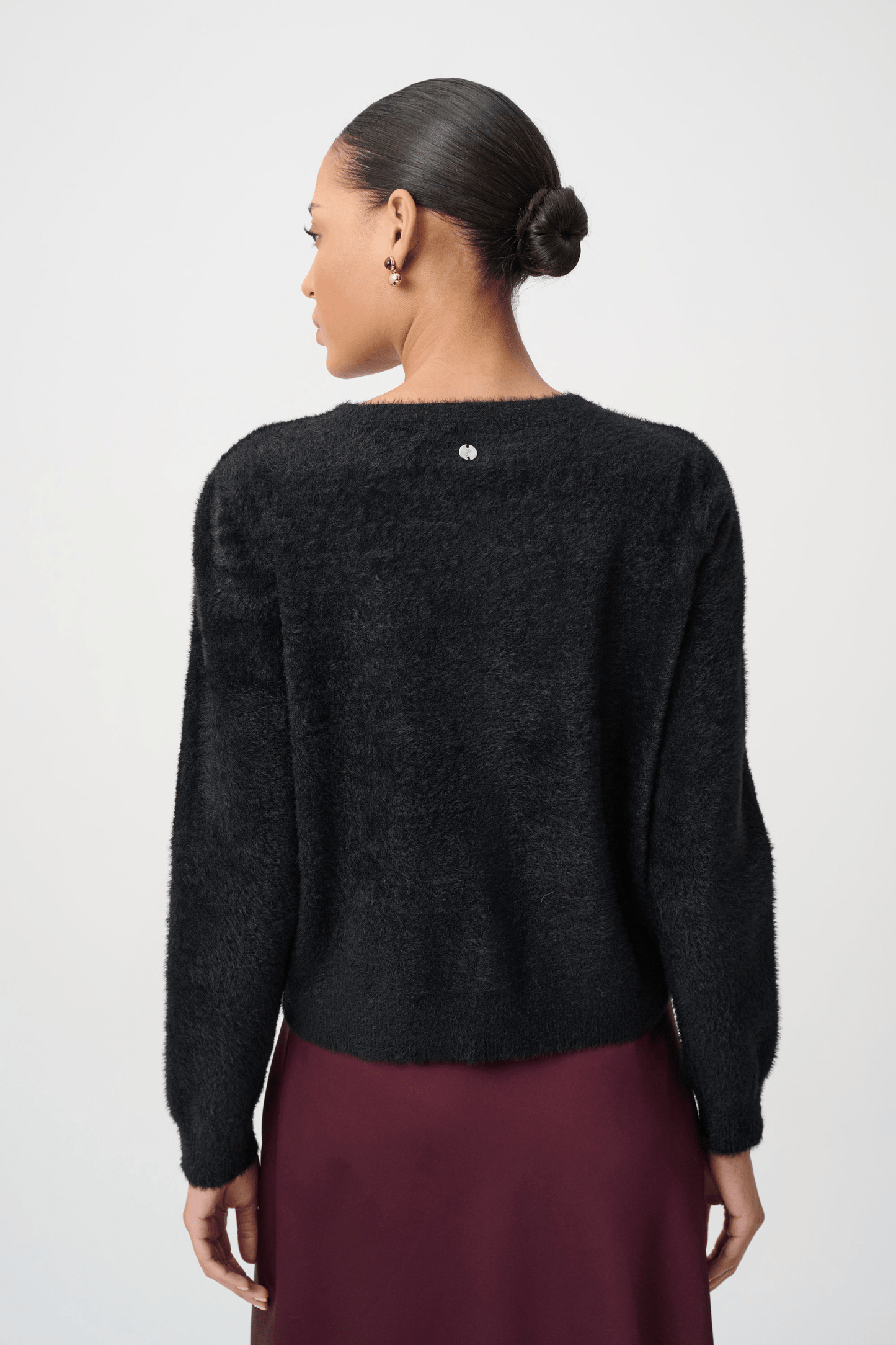 JR Bejeweled Crewneck Cardigan 264924 - AtelierCardigan WomenJoseph Ribkoff