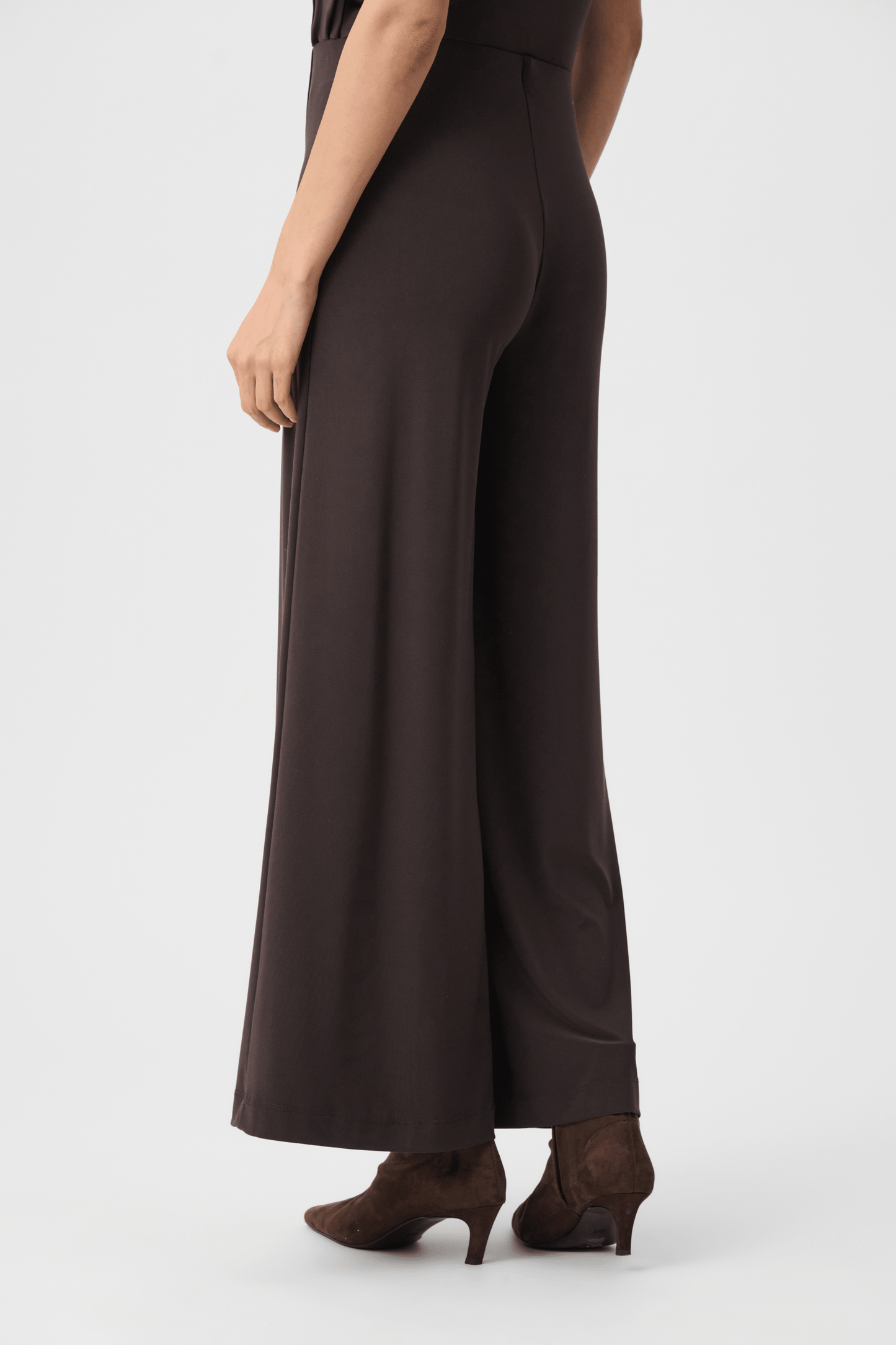 JR Silky Knit Pull-On Wide Leg Pants 251017F26 - AtelierTrousers WomenJoseph Ribkoff