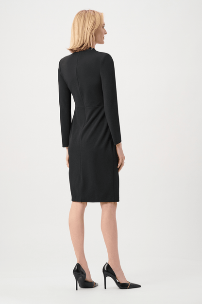JR Scuba Crepe Mock-Neck Sheath Dress 263158 - AtelierDress WomenJoseph Ribkoff