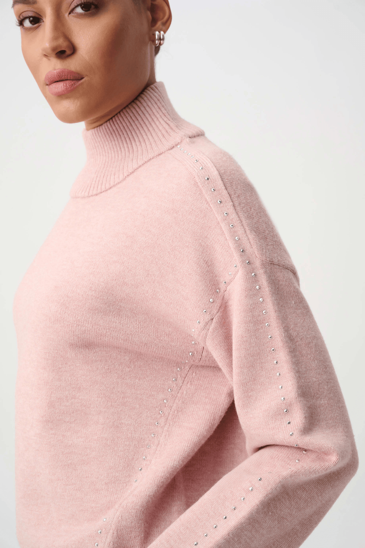 JR Embellished Turtleneck Sweater 264934 - AtelierSweater WomenJoseph Ribkoff