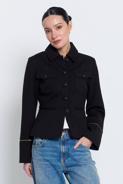 CPW Hazel Military Jacket - AtelierJacket WomenCentral Park West