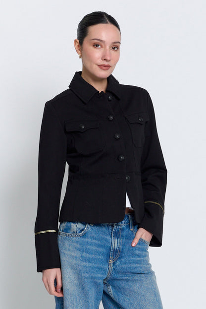 CPW Hazel Military Jacket - AtelierJacket WomenCentral Park West