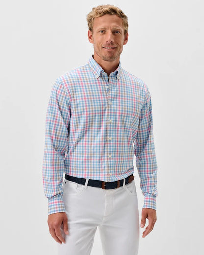 Johnnie-O Yosef Performance Button Down Shirt