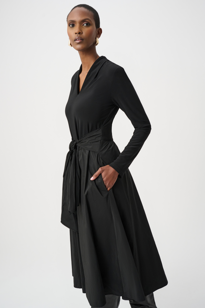 JR Silky Knit and Memory Fit and Flare Dress 263145