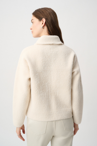 JR Detachable Faux Fur Collar Jacket 264920