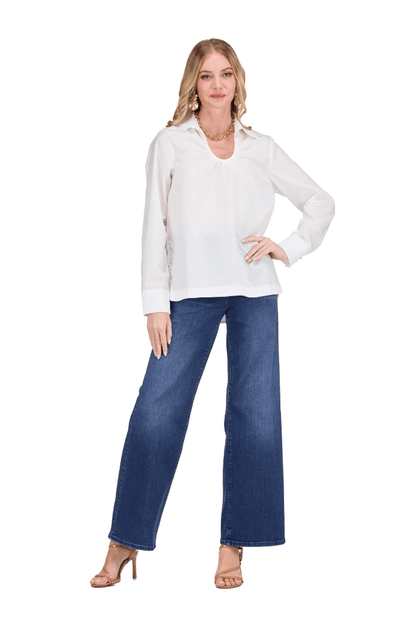 Jade Horseshoe Blouse
