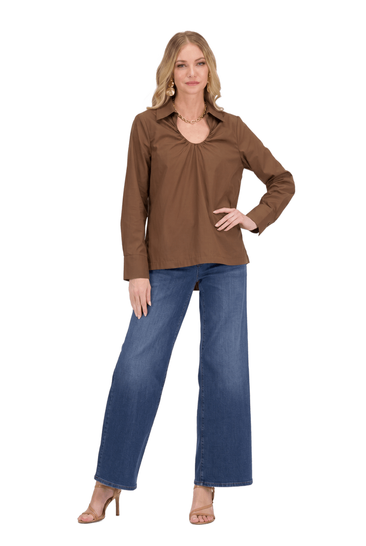 Jade Horseshoe Blouse