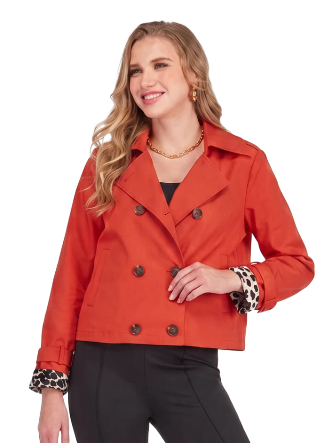 Joy Joy Short Trench Jacket