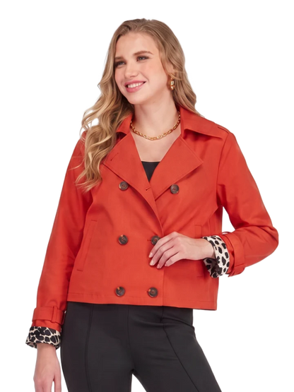 Joy Joy Short Trench Jacket