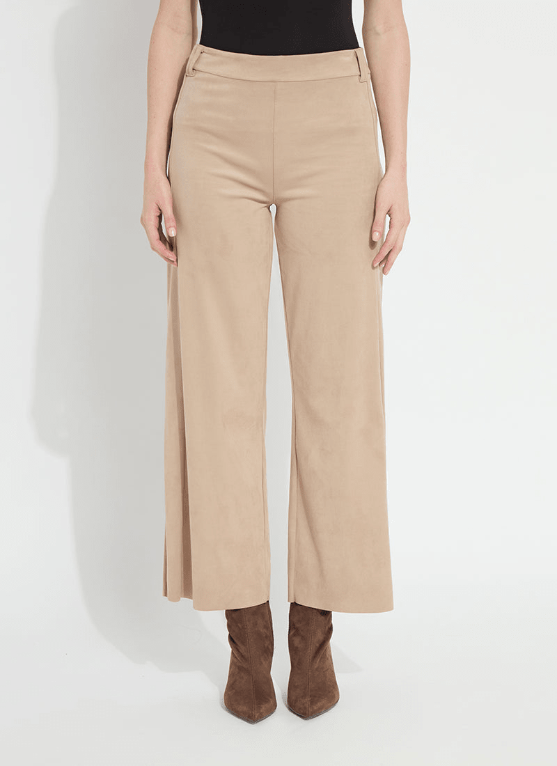 Lysse Vionette Suede Wide Leg Trouser - AtelierTrousers WomenLysse