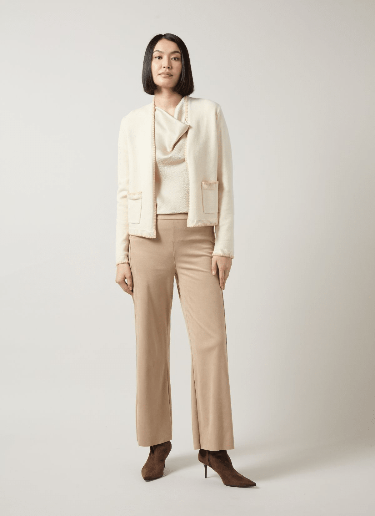 Lysse Vionette Suede Wide Leg Trouser - AtelierTrousers WomenLysse