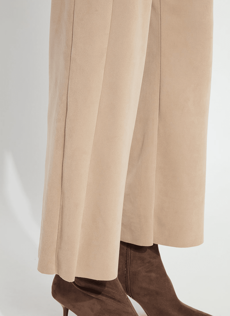 Lysse Vionette Suede Wide Leg Trouser - AtelierTrousers WomenLysse