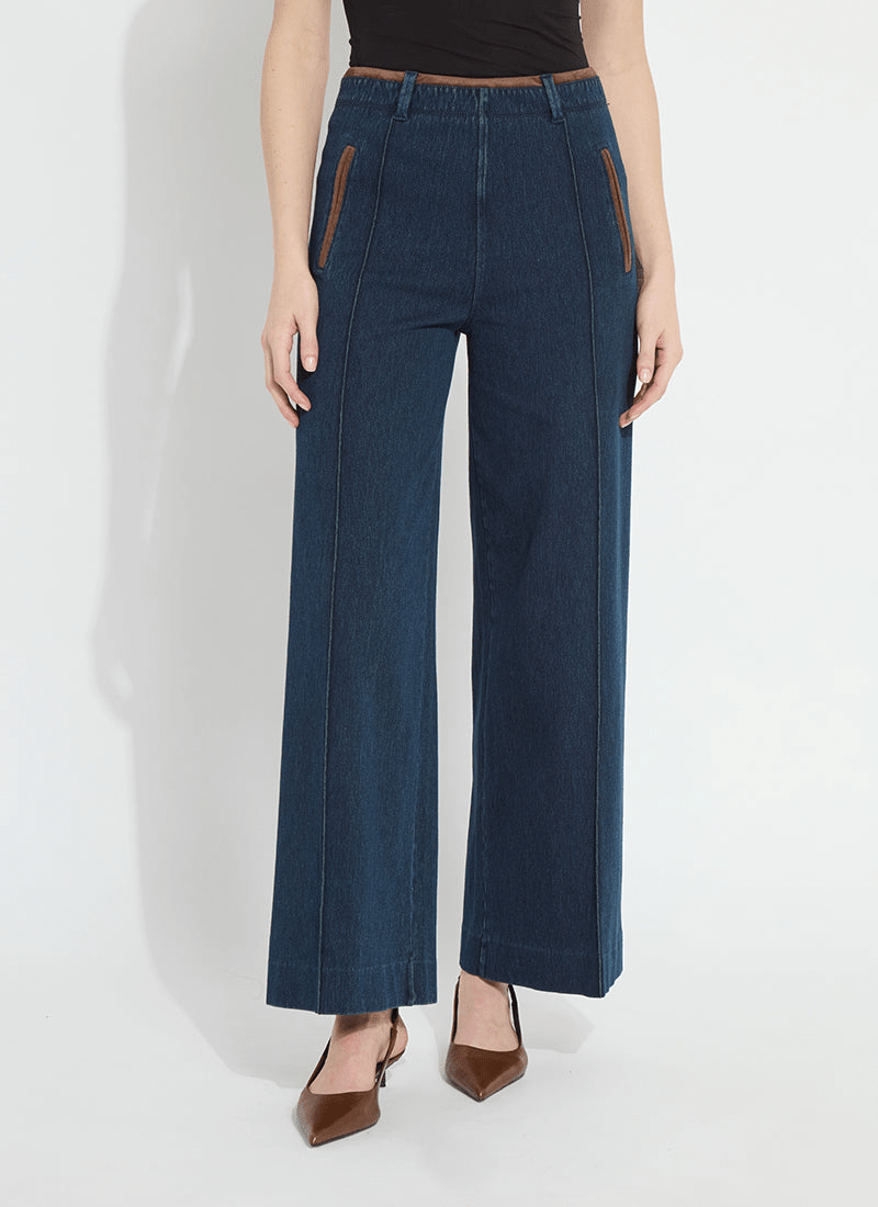 Lysse Angelica Hi Waist Pintuck Denim Pant - AtelierJeans WomenLysse