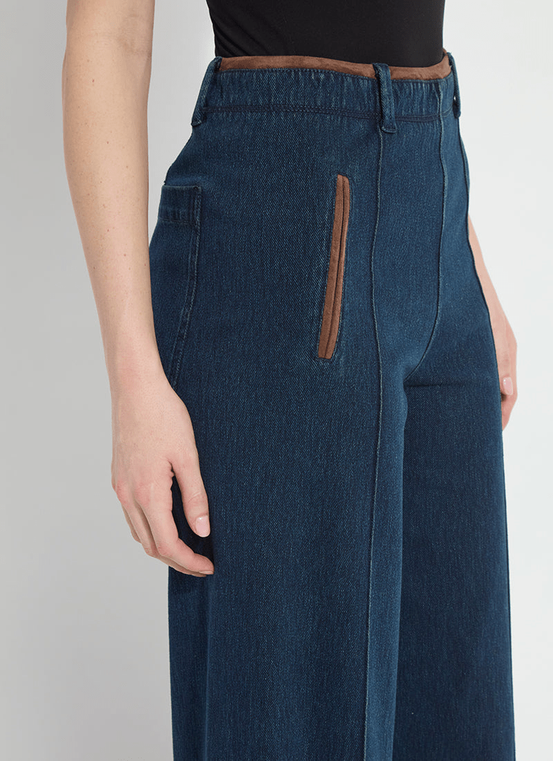 Lysse Angelica Hi Waist Pintuck Denim Pant - AtelierJeans WomenLysse