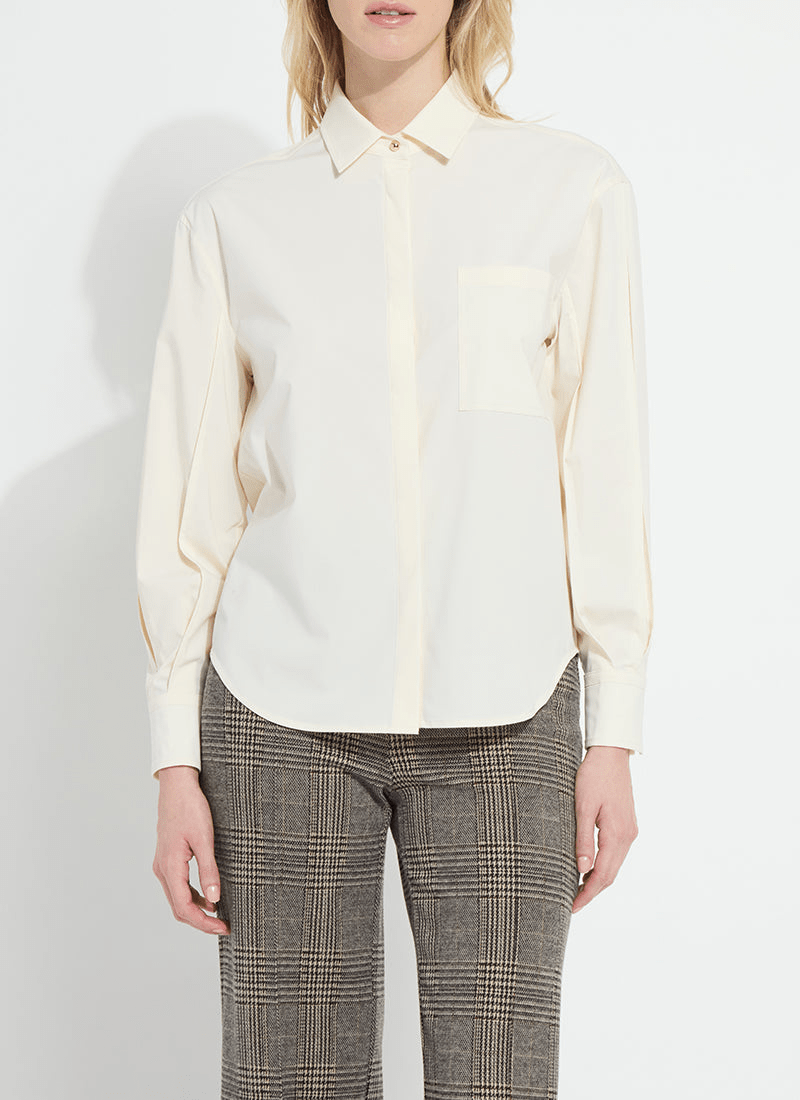 Lysse Etta Pleated Balloon Sleeve Shirt - AtelierShirt WomenLysse