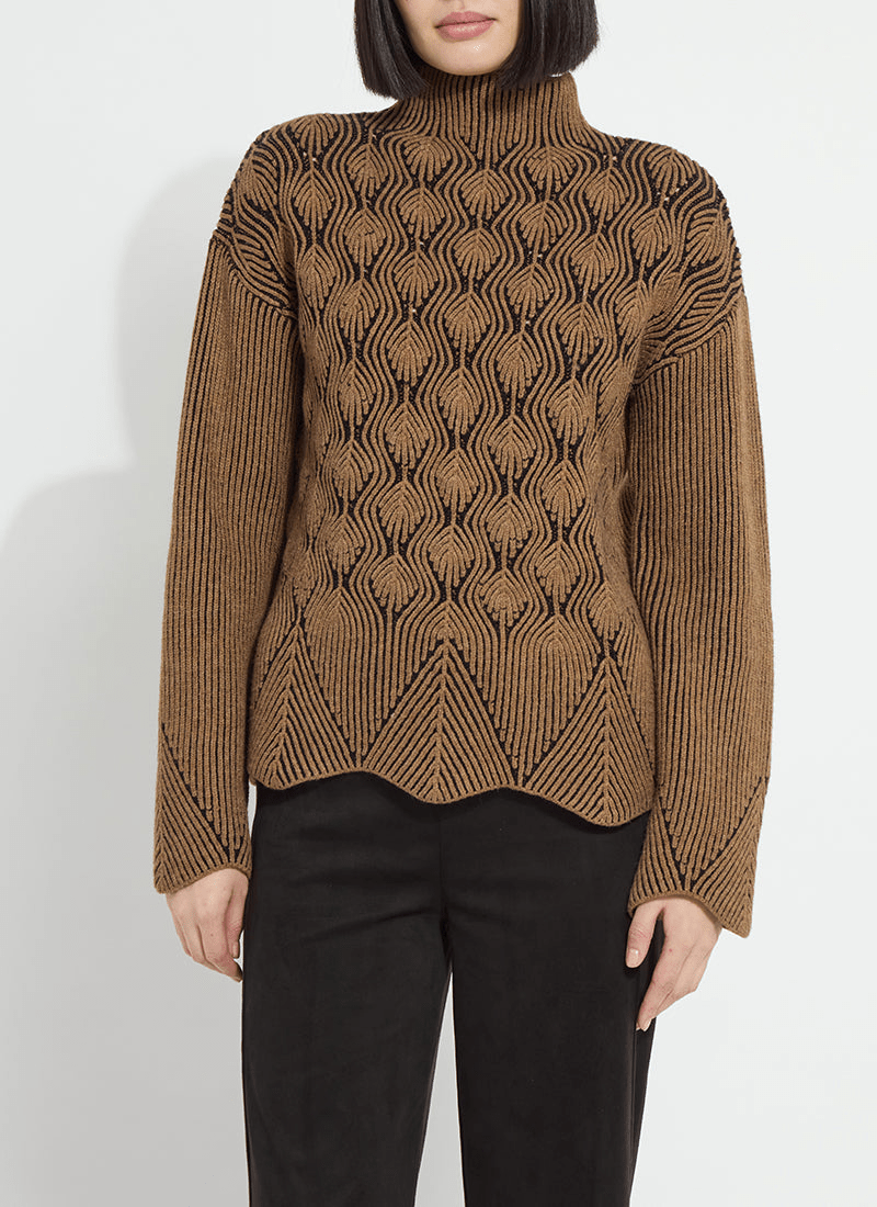 Lysse Rhea Cozy Rib Scallop Edge Pullover - AtelierSweater WomenLysse
