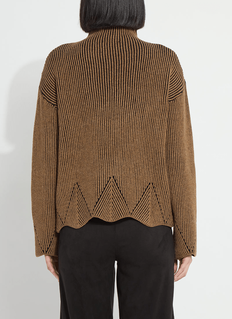 Lysse Rhea Cozy Rib Scallop Edge Pullover - AtelierSweater WomenLysse