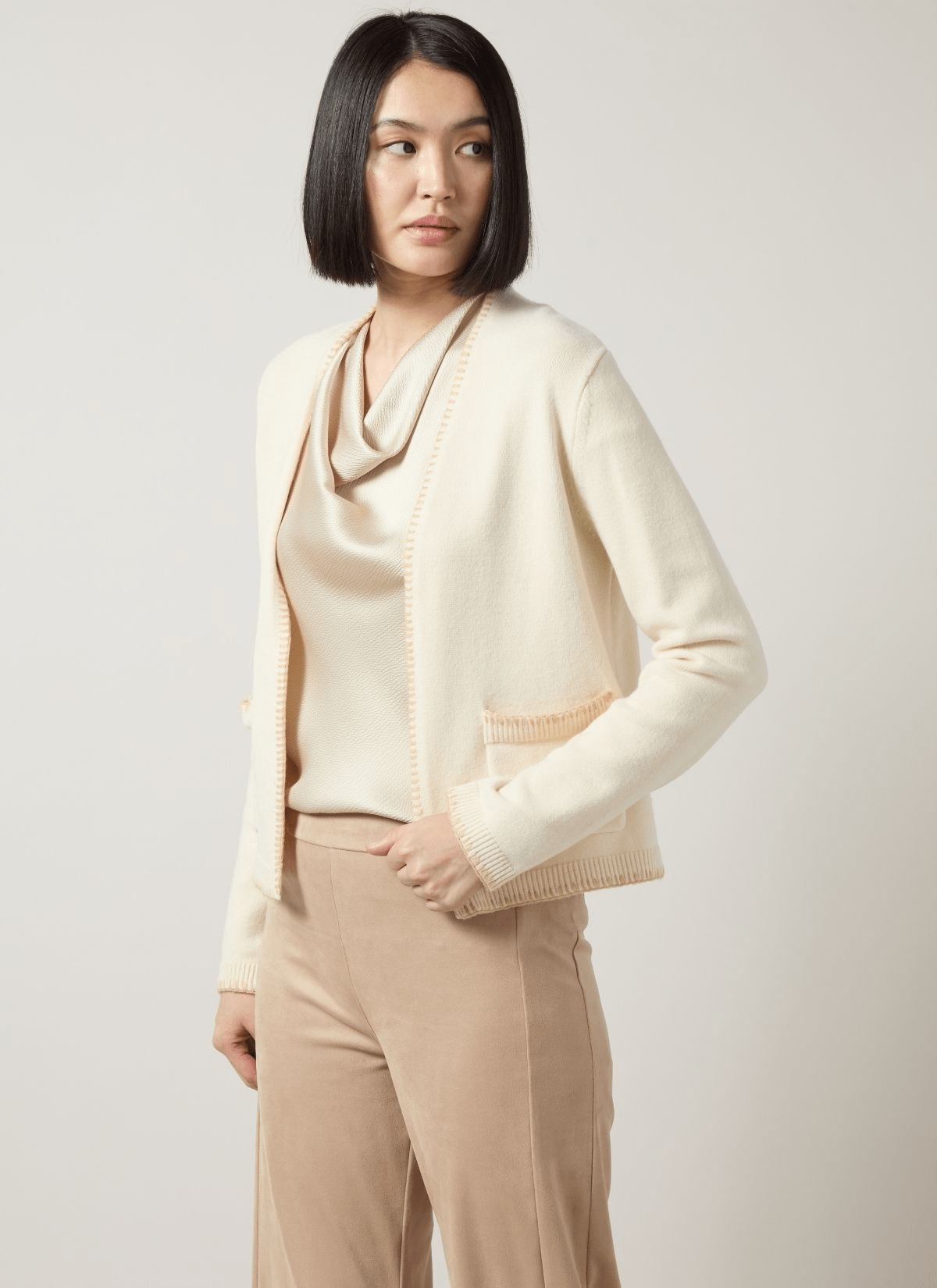 Lysse Sherry Cozy Blanket Stitch Cardigan - AtelierSweater WomenLysse