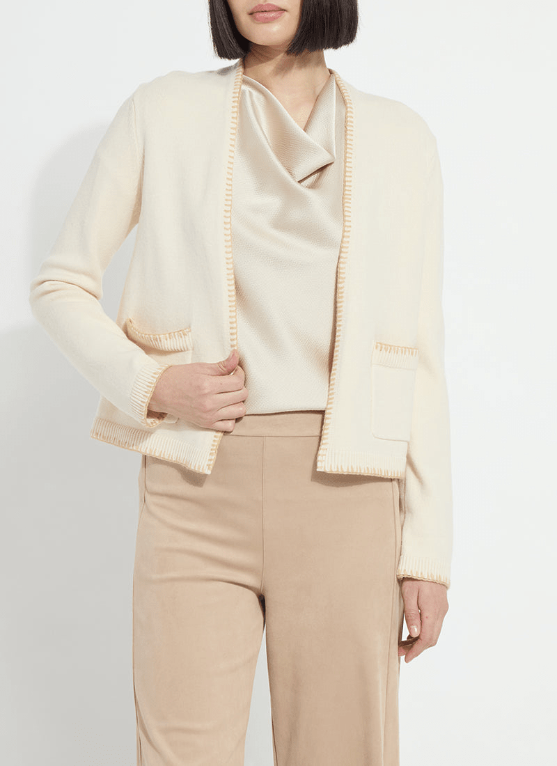 Lysse Sherry Cozy Blanket Stitch Cardigan - AtelierSweater WomenLysse