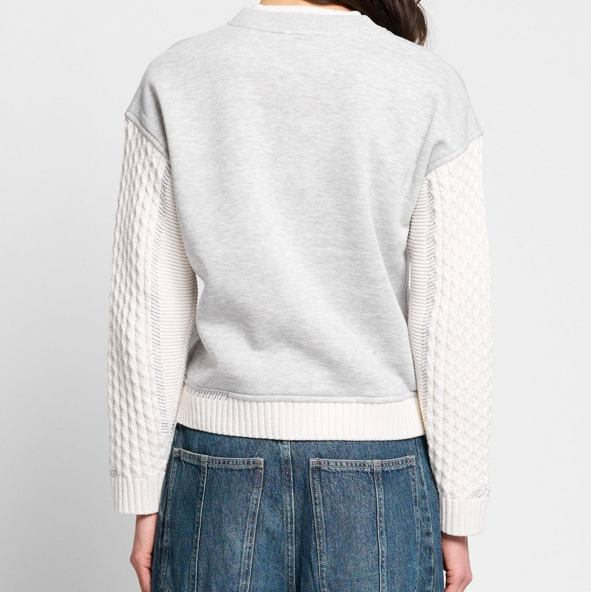 CPW Phoebe Cable Sleeve Sweatshirt