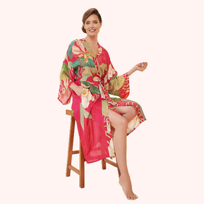 Summer Long Kimona Robe