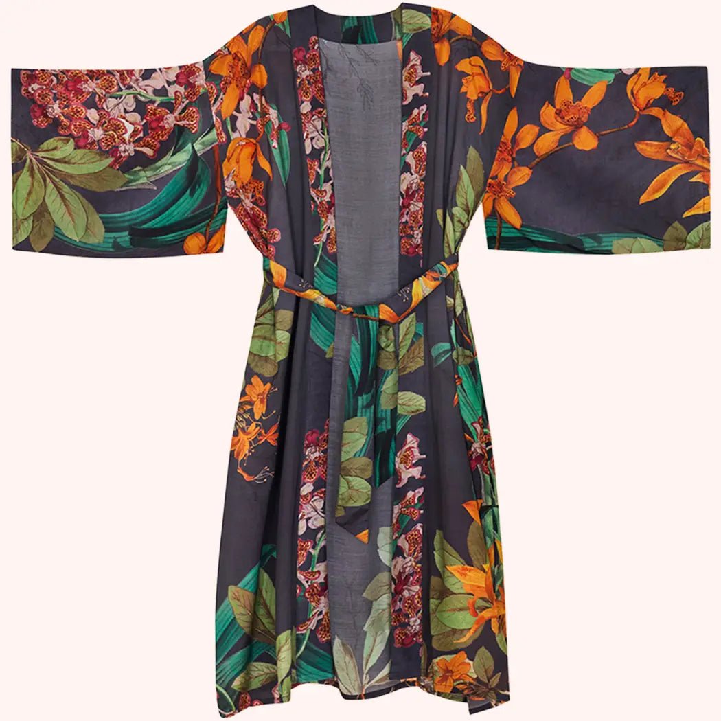 Summer Long Kimona Robe