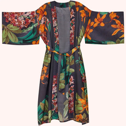 Summer Long Kimona Robe
