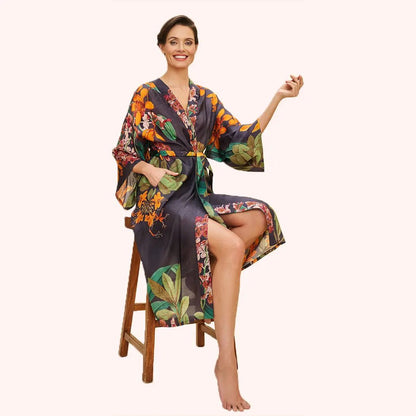 Summer Long Kimona Robe