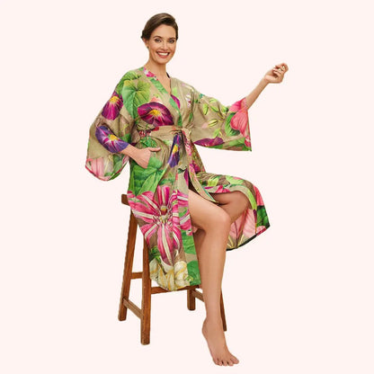 Summer Long Kimona Robe