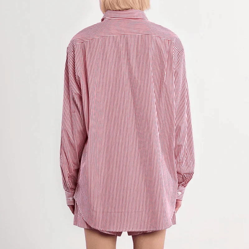 Molly Bracken Oversized Striped Shirt
