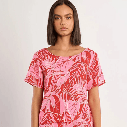 Molly Bracken Woven Belize Top
