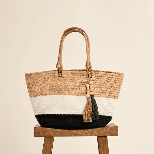 Molly Bracken Woven Beach Basket