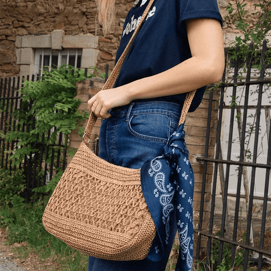 Molly Bracken Small Raffia Bag