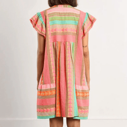 Molly Bracken Aztec Print Dress