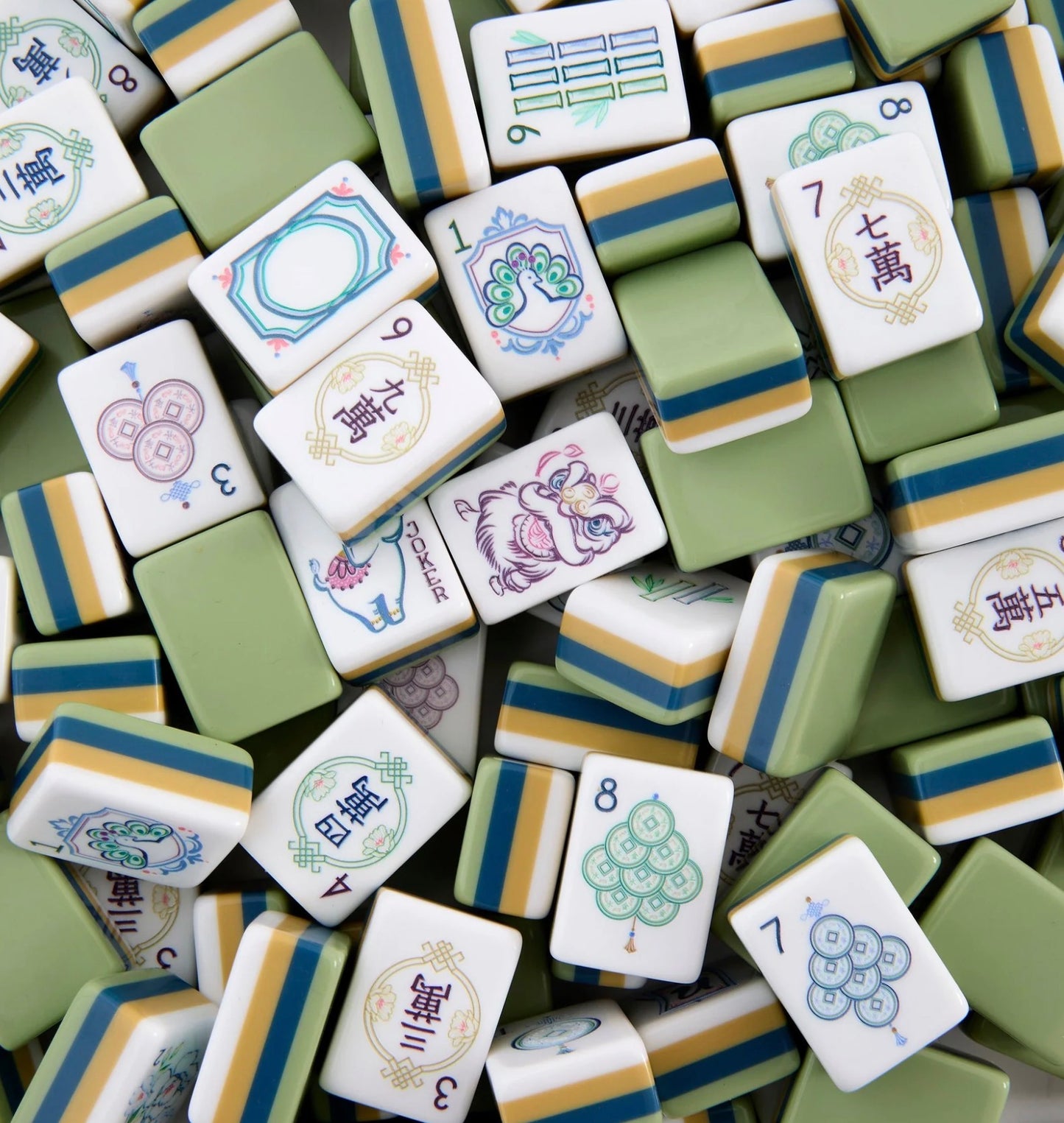 Oh My Mahjong Tiles Willow