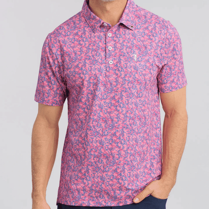WIlliam Murray Floral Golf Polo