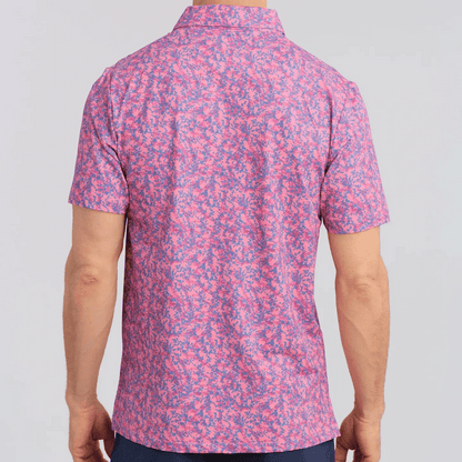 WIlliam Murray Floral Golf Polo