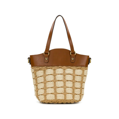 Patricia Nash Montella Basket Bag with Scarf