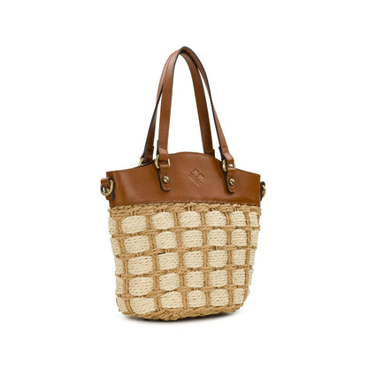 Patricia Nash Montella Basket Bag with Scarf