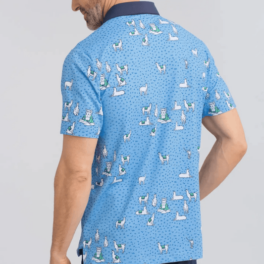 WM The Llama Men's Polo