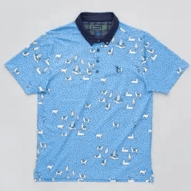 WM The Llama Men's Polo