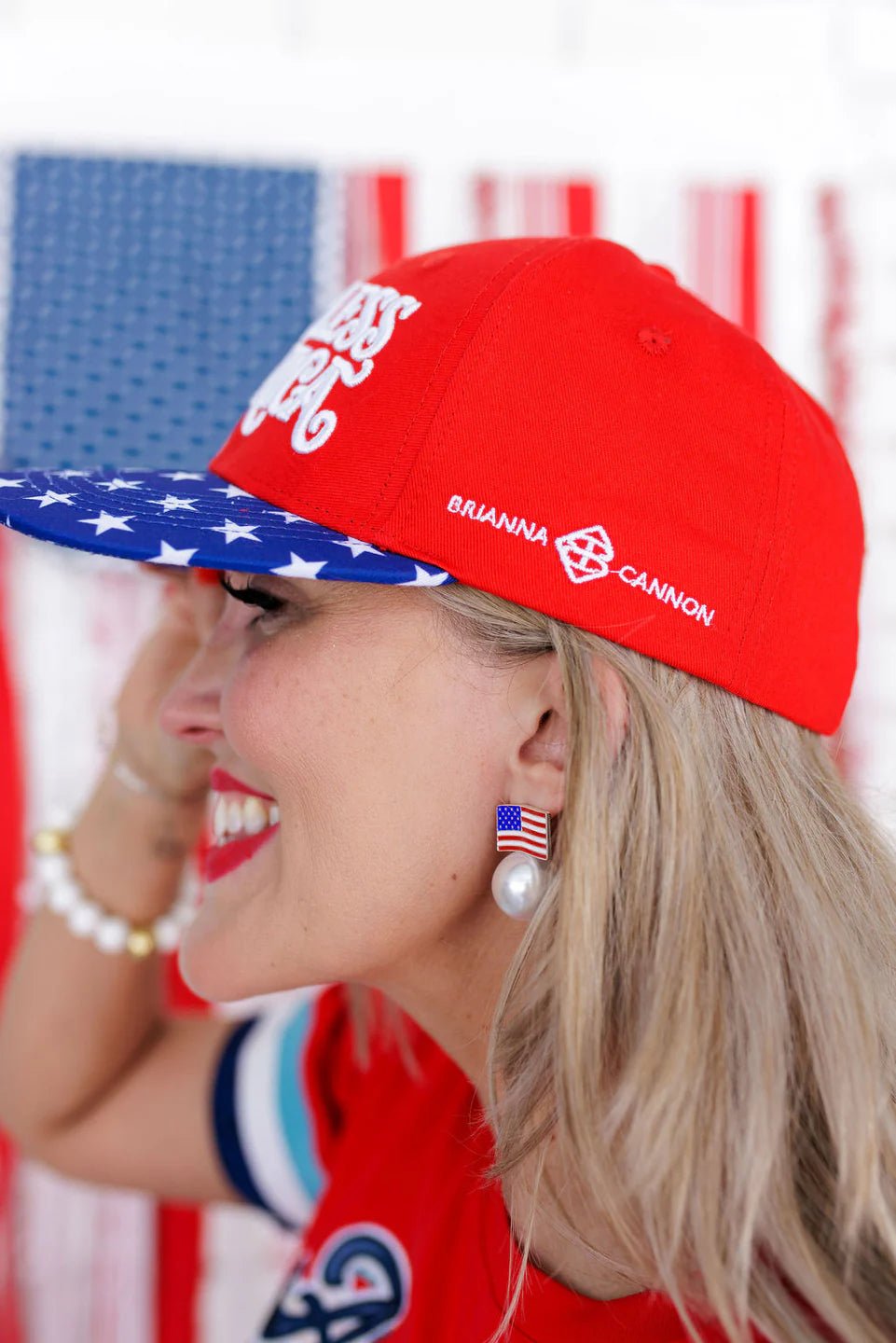Brianna Cannon God Bless America Hat
