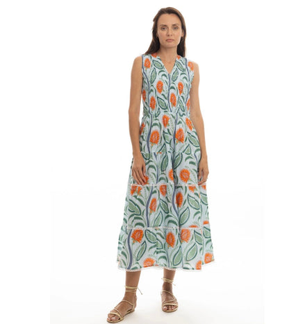 BIndu Nadia Dress Light Sea