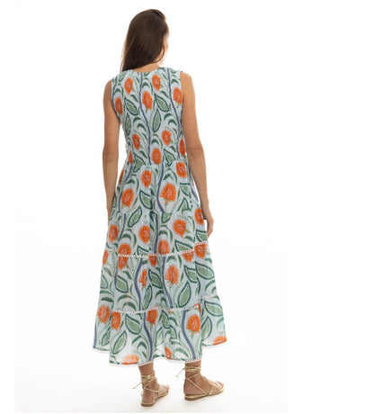 BIndu Nadia Dress Light Sea