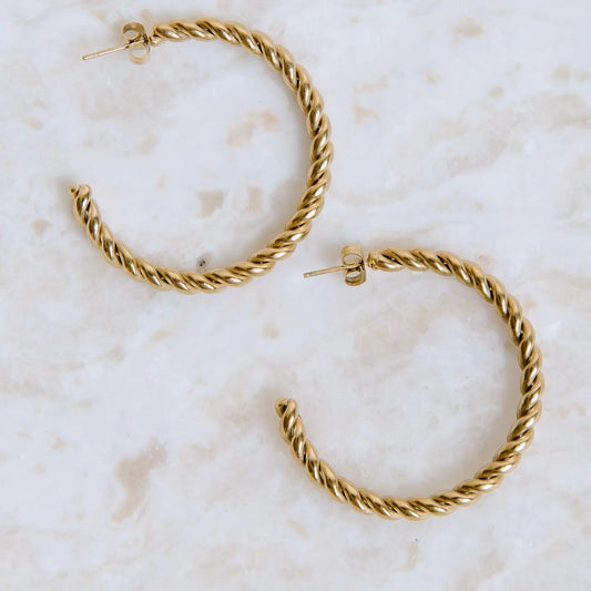 Vincent Jayde Hoop Earrings