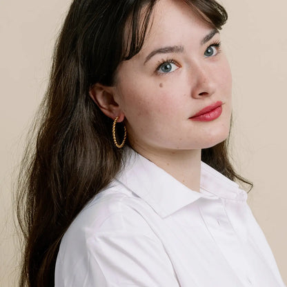Vincent Jayde Hoop Earrings - AtelierEarringsAtelier
