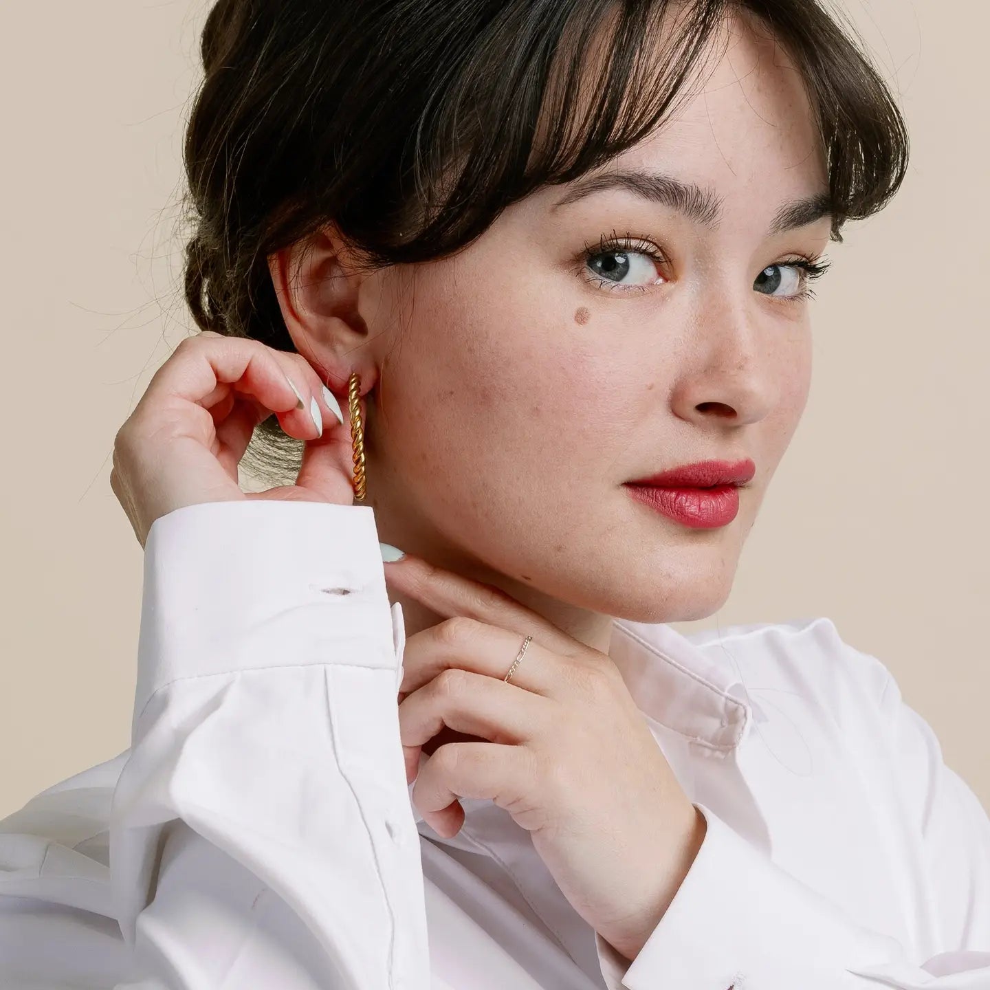 Vincent Jayde Hoop Earrings - AtelierEarringsAtelier