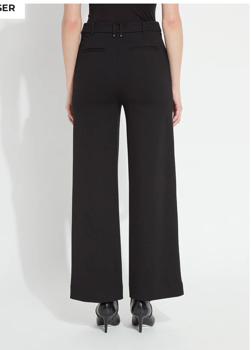 Lysse Nadia Zip Front Ponte Trouser