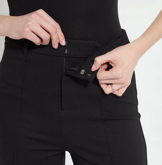 Lysse Nadia Zip Front Ponte Trouser