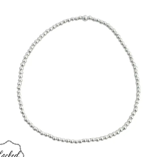 Locked 3mm Sterling Silver Bracelet